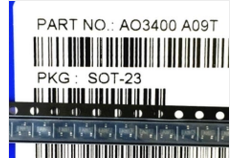 AO3400 SOT23 3A 一盘3000个 一盘110元