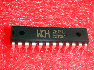 WCH系列 CH451L CH451 码管驱动及键盘控制芯片 全新原装