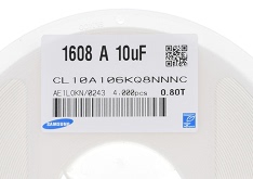 0603 10UF 贴片电容 0603 106K 一盘4000个 6.3V 一盘55元