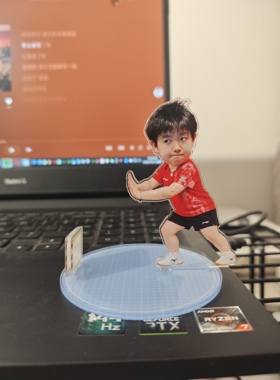 孙颖莎周边亚克力立牌桌面摆件可爱卡通动漫周边手机支架
