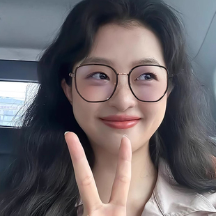 四合一新款磁吸多功能眼镜女款大框素颜大脸显瘦网红同款眼镜框架