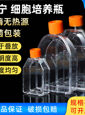 康宁培养瓶25 75cm正方透气盖430639 430168斜口细胞培养瓶密封盖