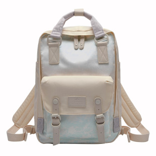 Doughnut甜甜圈双肩独角兽包学生书包旅行包电脑双肩背包女