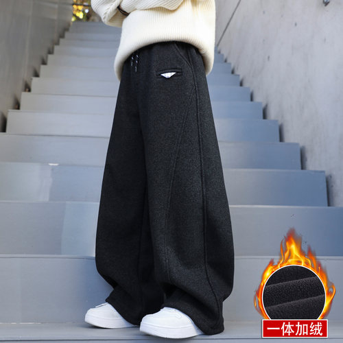 男童裤子2025新款今年流行爆款冬