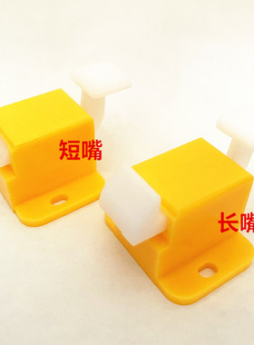 TEC183/钻石机架扣 短咀S 长咀L 黄色定位扣 测试架卡扣 治具配件