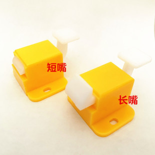 TEC183/钻石机架扣 短咀S 长咀L 黄色定位扣 测试架卡扣 治具配件