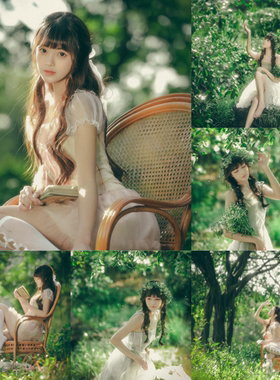 森女森系风格手机版LR预设PS轻复古PS人像滤镜PR调色FCPX剪映LUT