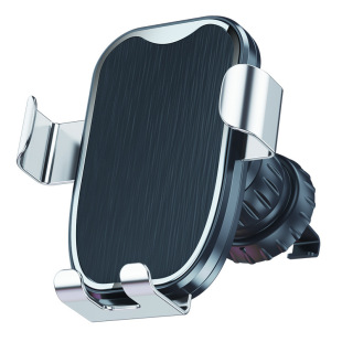 新款 360度可旋转汽车用导航支架 车载手机支架升级出风口重力通用