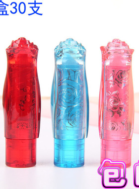 天卓口红橡皮擦41360创意小学生像皮儿童奖品礼物玫瑰口红橡皮擦