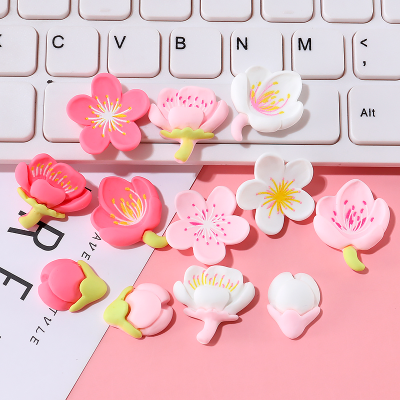 树脂花苞樱花桃花系列diy