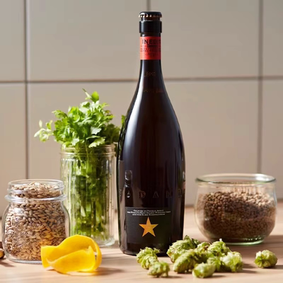 艾帝达姆大星啤酒西班牙原装进口小麦白啤INEDIT 750ml