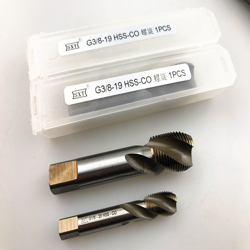 哈尔滨SXT 含钴丝锥 管螺纹丝锥 不锈钢用管丝锥G1/8  G3/8  G3/4图片