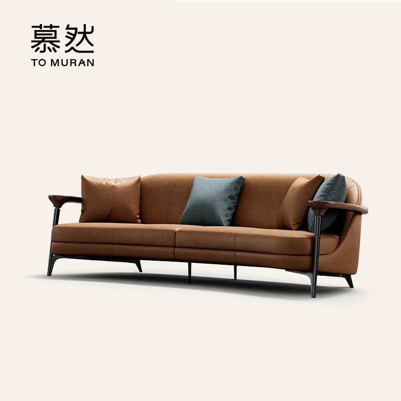 Muran慕然意式真皮沙发高