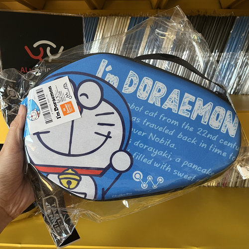 阿鹿斯蒂卡stiga硬壳双层球拍包方形拍套多啦a梦乒乓球拍套