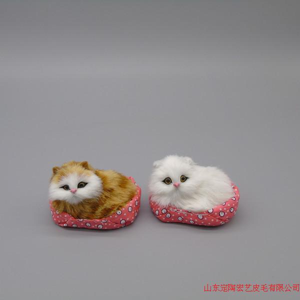 毛绒小猫咪公仔玩偶生日礼物摆件