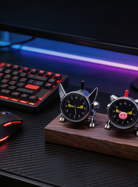 工业风蒸汽朋克桌面摆件中控台创意个性装饰用品摆件机器人造型