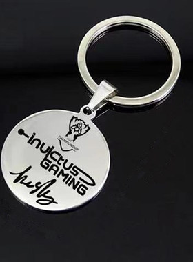 ig狗牌队服周边s9冠军钥匙扣theshy同款jackeylove联名ning挂件