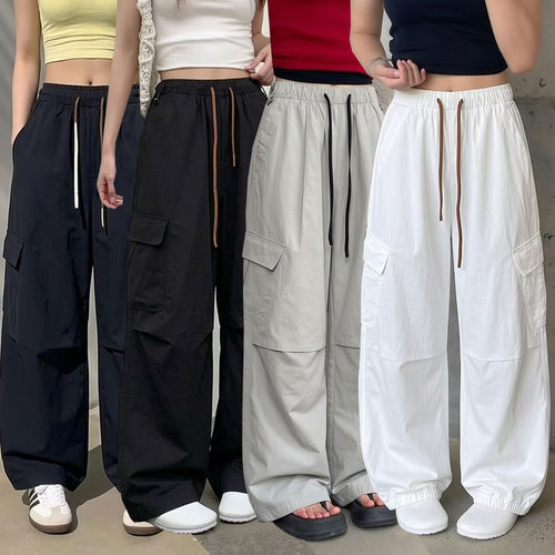 桐桐佳春季新款休闲工装裤