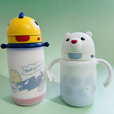 硅胶杯套Babycare儿童恐龙保护套