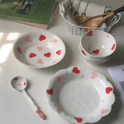 大厂订单陶瓷盘子家用菜盘子