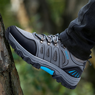 断码清仓捡漏秋季男鞋防滑耐磨户外徒步登山鞋软底轻便休闲运动鞋