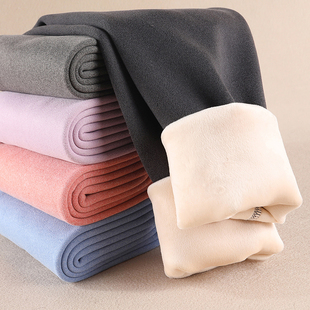 男女童加绒加厚高腰一体绒棉裤童装儿童打底裤衬裤秋裤保暖裤