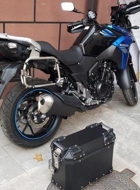 AYAY摩托车边箱适用铃木边架DL250/GW250铝合金三箱两侧箱支架