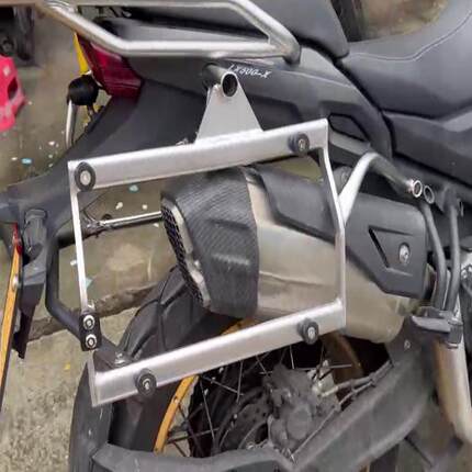 AYAY摩托车边箱适用无极边架DS500/DS525/DS525X铝合金三箱支架