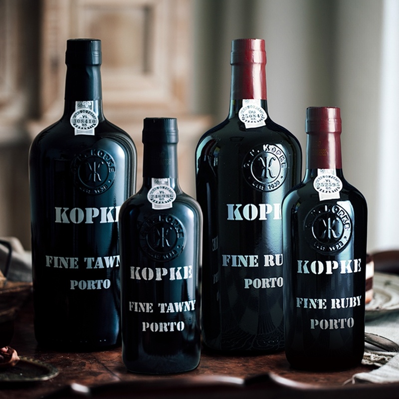 微醺睡前晚安酒葡萄牙KOPKE科普克茶色波特酒宝石红高度葡萄甜酒