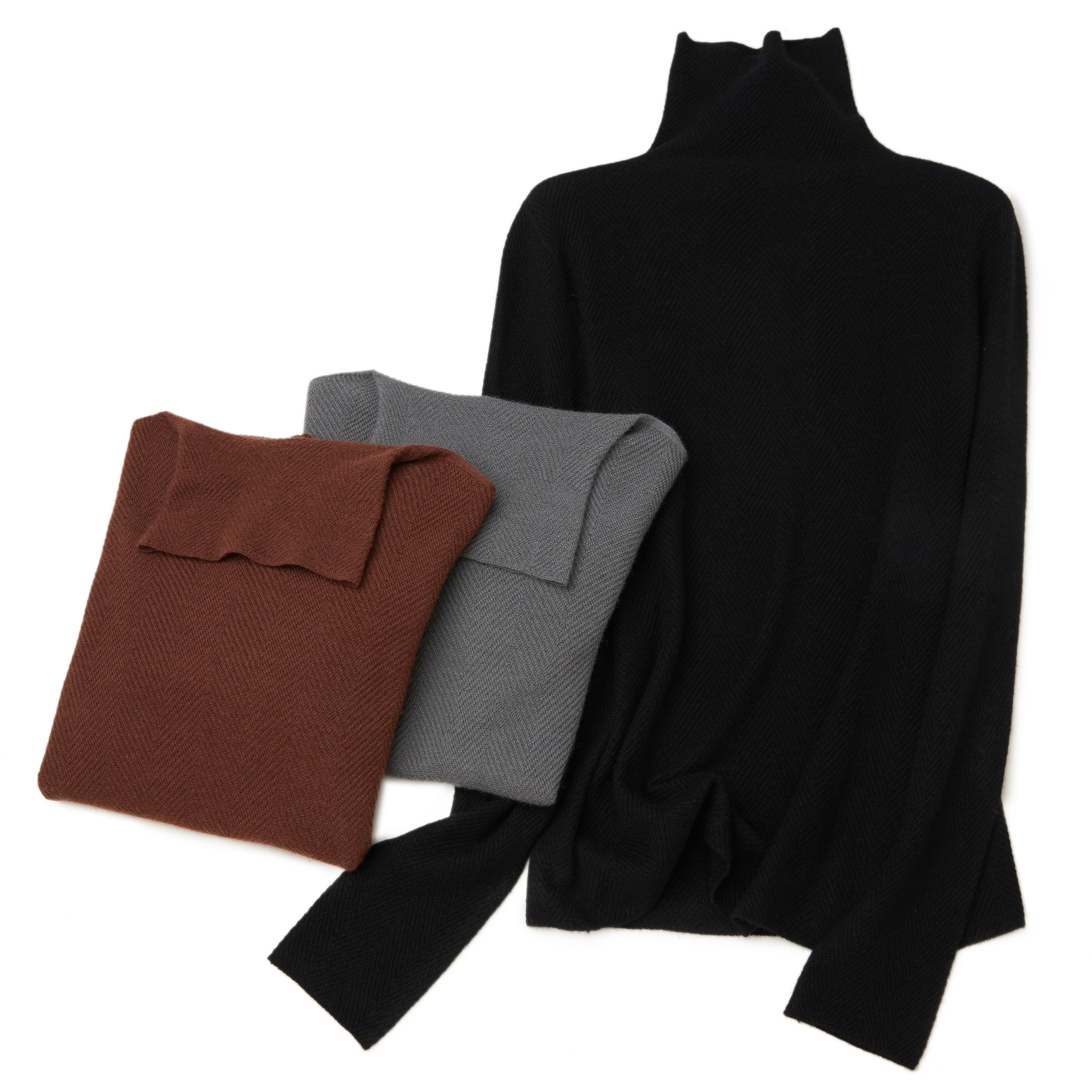 一线成衣系高端精纺羊绒打底衫