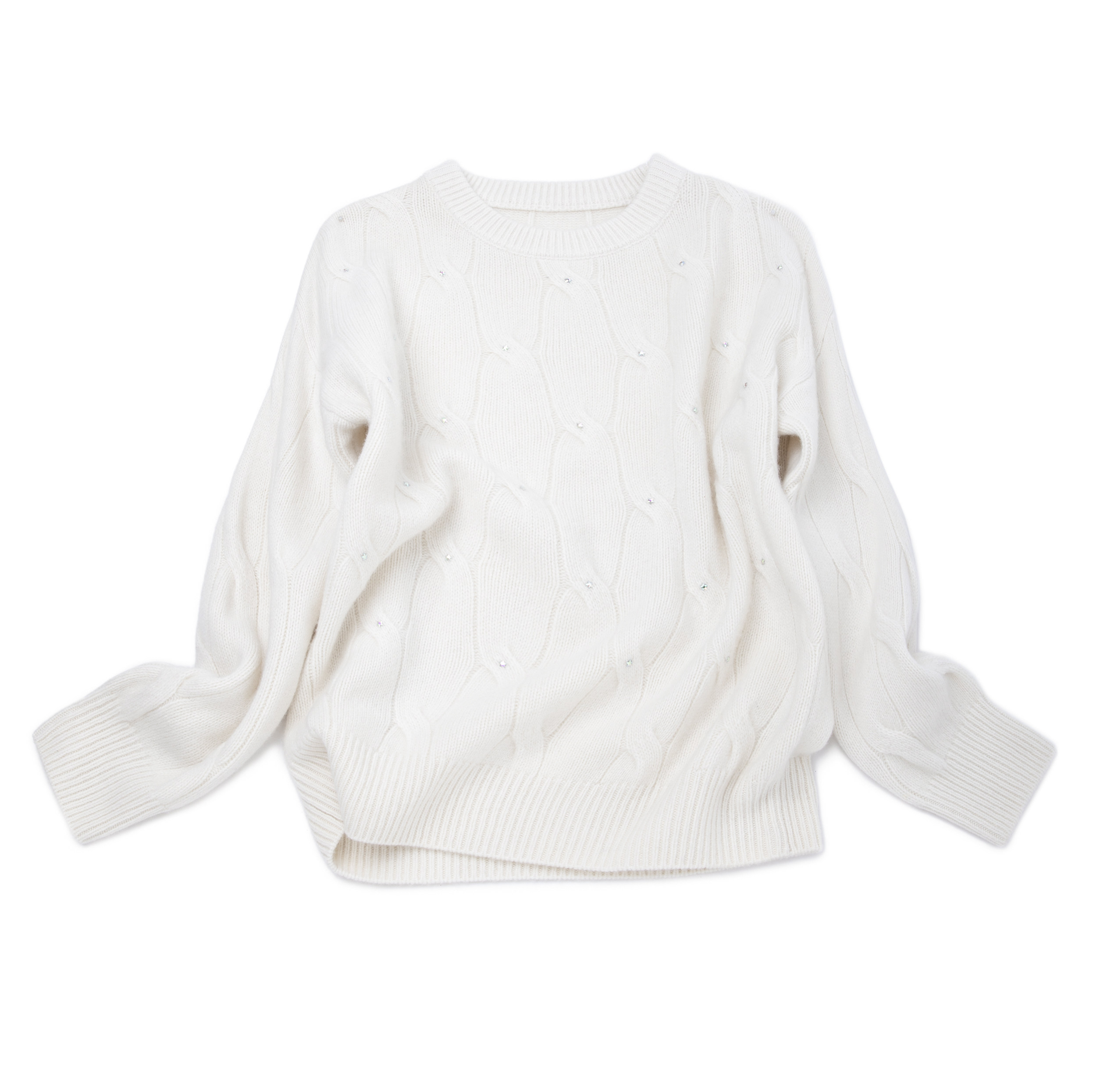 LEMAER乐玛尔 法单100%CASHMERE温柔慵懒加厚羊绒衫女圆领麻花纹,女装/女士精品,羊绒衫,淘宝优惠券,粉丝福利购,淘宝优惠卷