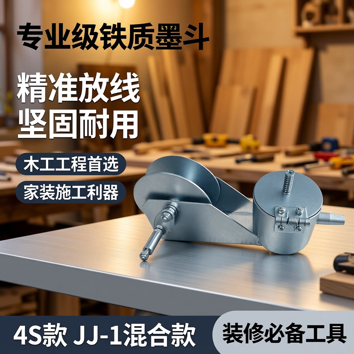 铁质.放线墨斗.木工工程建筑家装.款4s款  jj-1混合款 装修