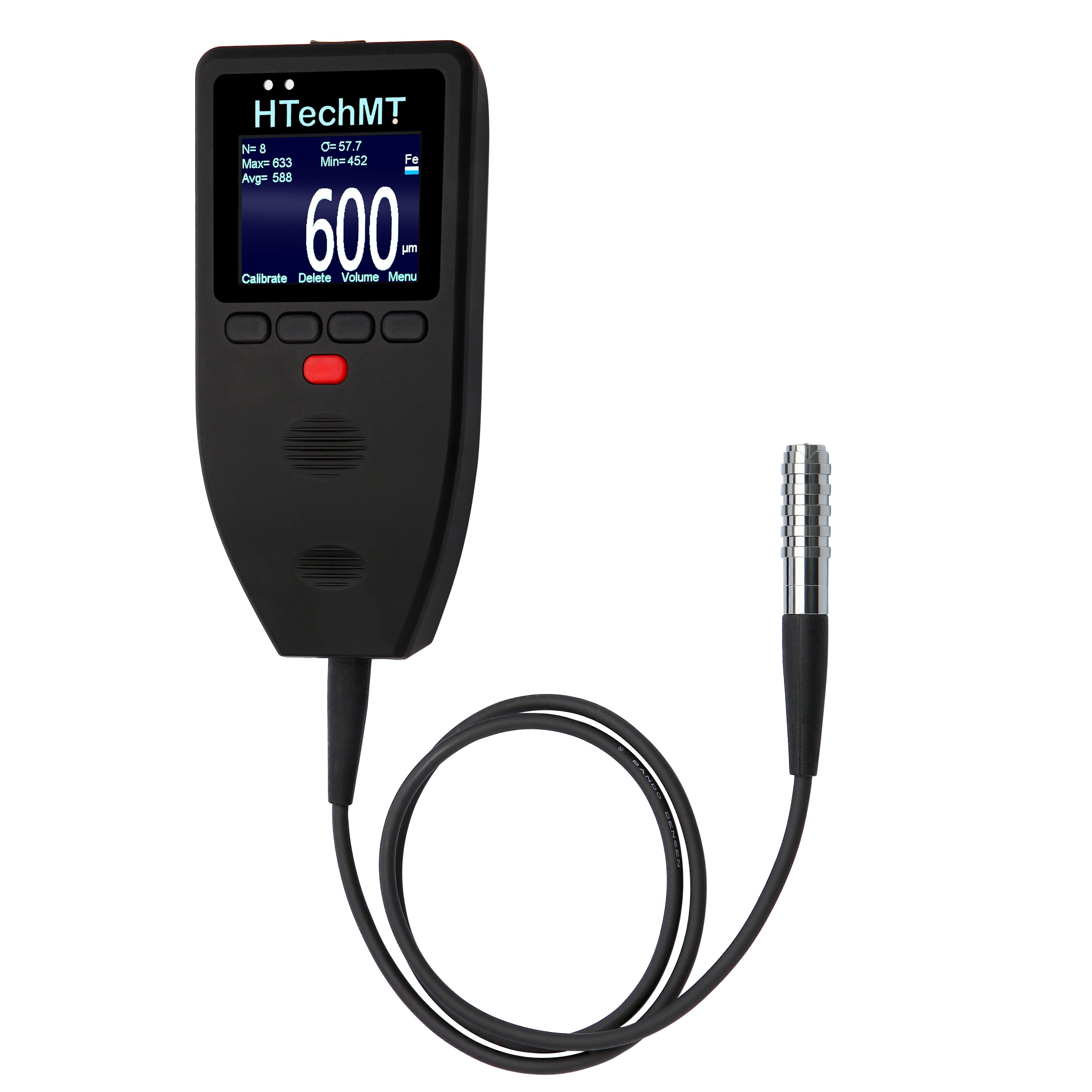 德国HTechMT高科CO600FBE1钢结构防火涂料漆膜镀锌层涂镀层测厚仪