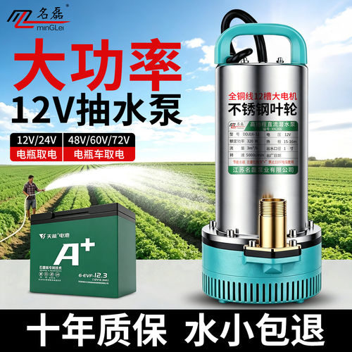 [大功率]12V24V抽水泵