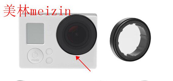 全新原装 gopro Hero4 3/ 3+ 镜头环 镜头圈 UV保护圈