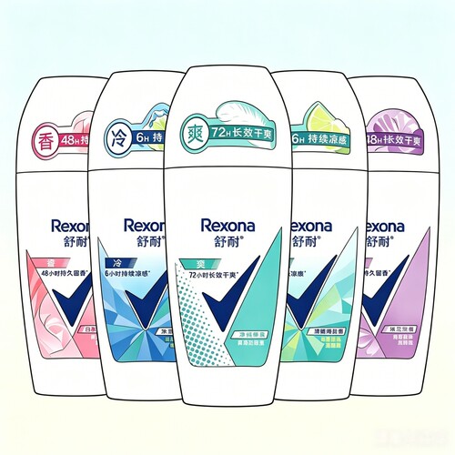 舒耐爽身香体走珠乳液多款可选