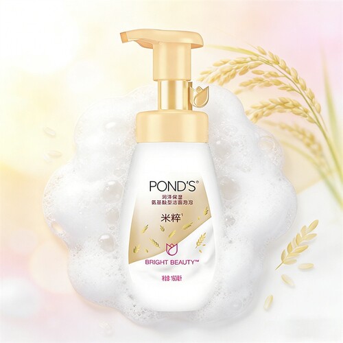 旁氏氨基酸洁面泡泡组合