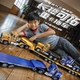 遥控平板车牵引拖车半挂大卡车玩具男孩儿童遥控挖掘机工程车汽车