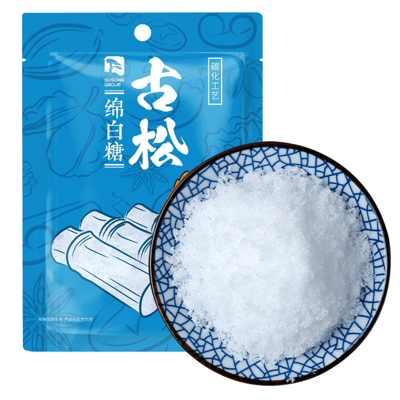 古松绵白糖1kg碳化工艺食糖图片