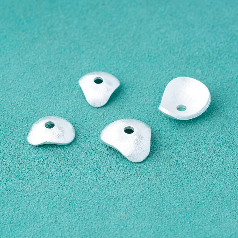 s925纯银电银精工拉丝加厚12mm不