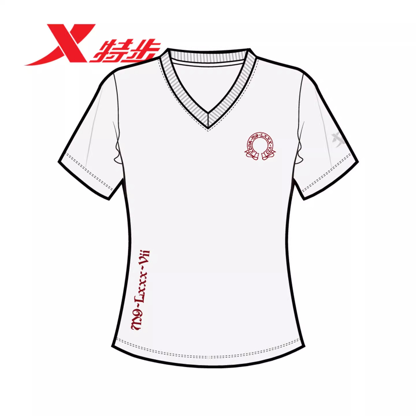 特步短袖女士T恤衫2026夏季冰丝速干透气短袖针织衫974228010382