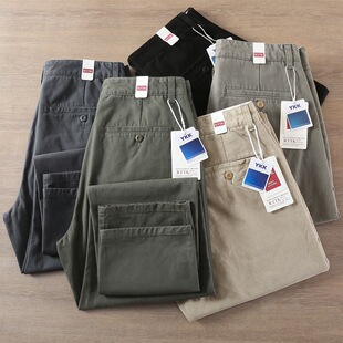 长裤 2025春秋新款 阿美咔叽工装 休闲裤 男 棉日系复古宽松小直筒男式