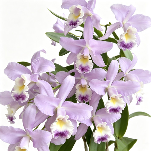 蓝色情诗大花卡特兰C.Valentine“Coerulea”浓香大花洋兰花卉