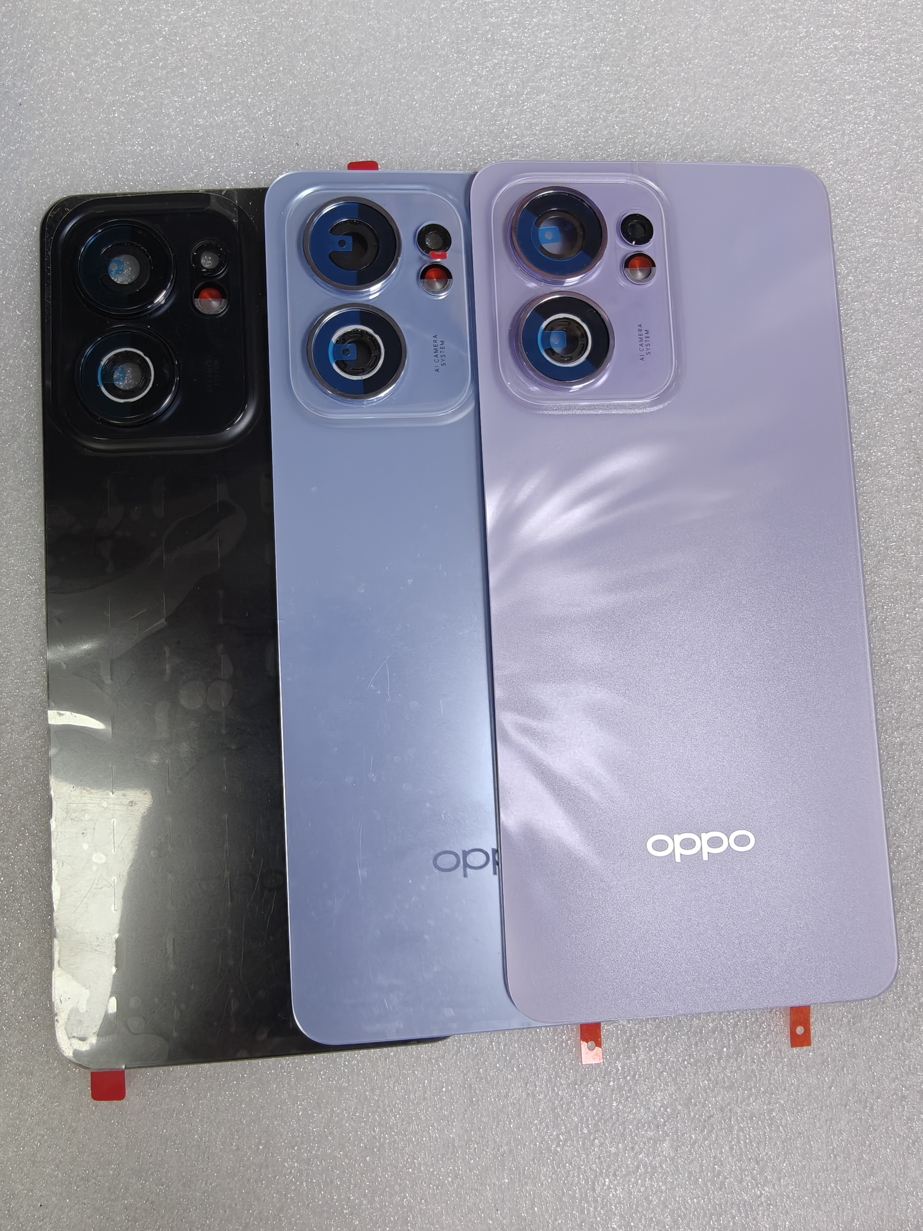 新品Reno13F铝合金边框后壳电池盖后盖机壳配件自带镜头盖散热铜