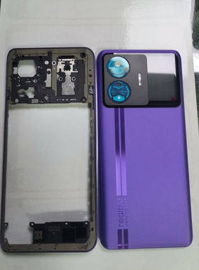 真我realme  GT neo5，紫色，黑色白色中框+后盖3带相圈镜片