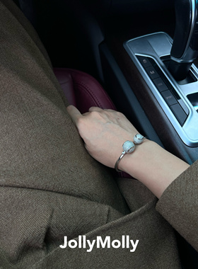 【文晴同款】JollyMolly纯银轻奢原创礼物小众设计高级网球手镯