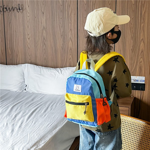 日系儿童包包女孩幼儿园书包女童轻便双肩包男童外出旅游学生背包