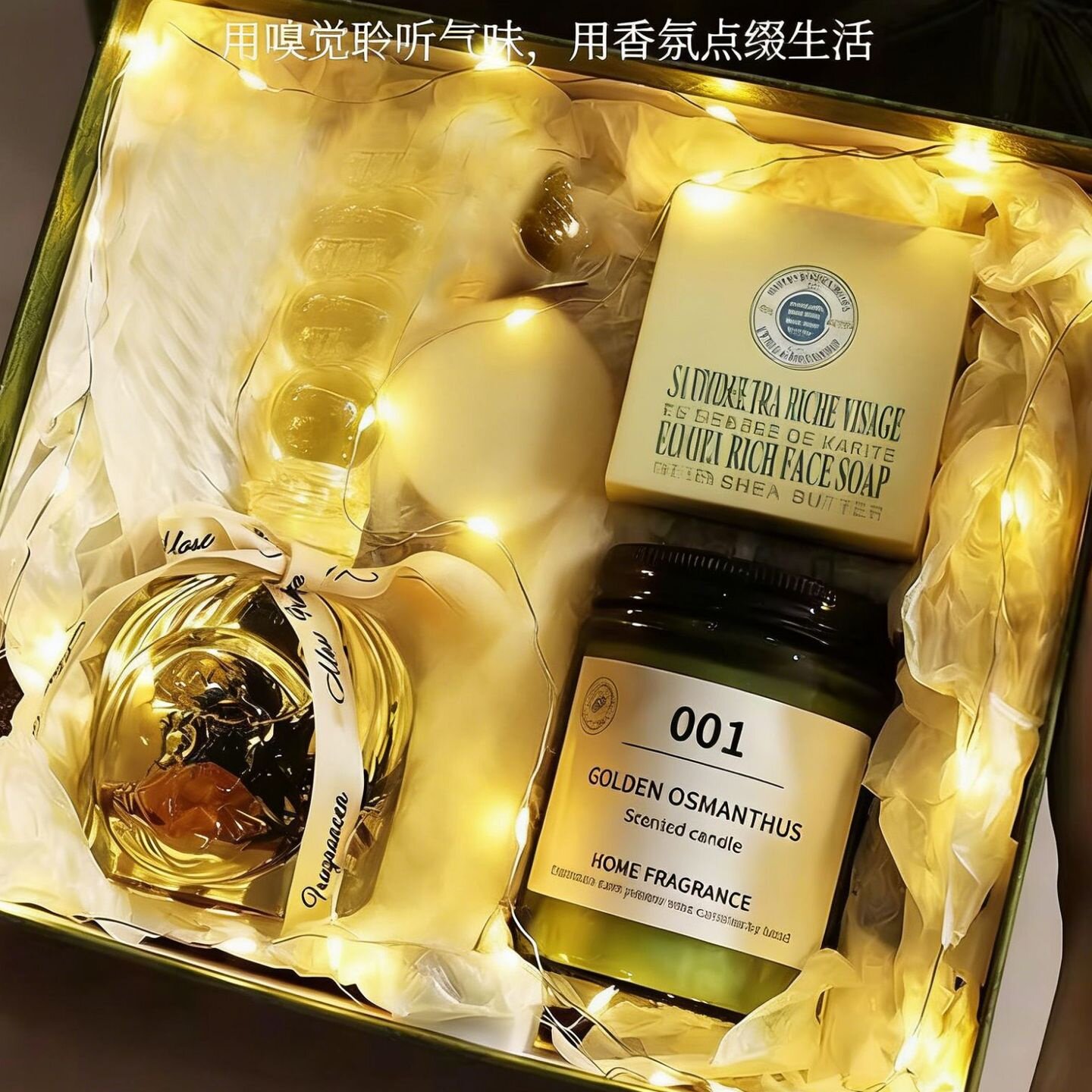 香薰蜡烛礼盒生日礼物浪漫伴手礼