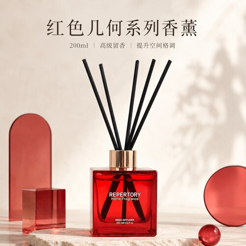 玫瑰200ml藤条香薰酒店房间摆件
