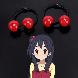 漂流假发 cos樱桃头饰北白川馅子玉子市场北白川杏子木之本樱小樱